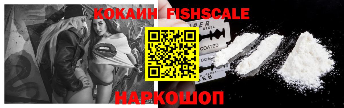Кокаин FishScale  купить закладку  Спасск-Дальний  Вход с VPN  Cocaine 98% 